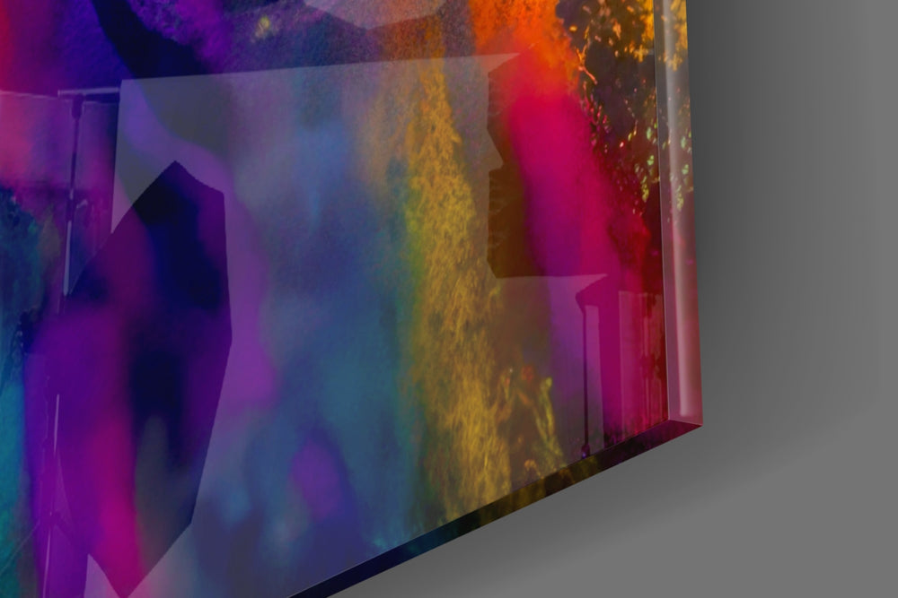 Zebra panel catching lamp light to reveal its cinematic glow
