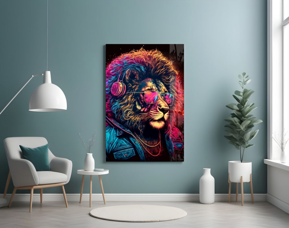 Charismatic panel adding editorial flair to a hallway