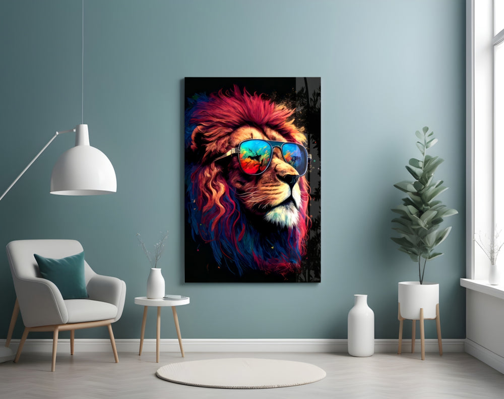 Charismatic panel adding editorial flair to a hallway