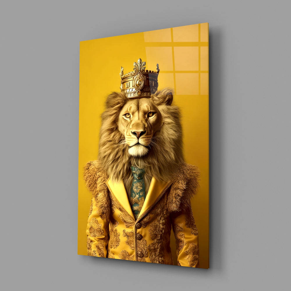 Little Prince close-up showing gold crown and brocade jacket
