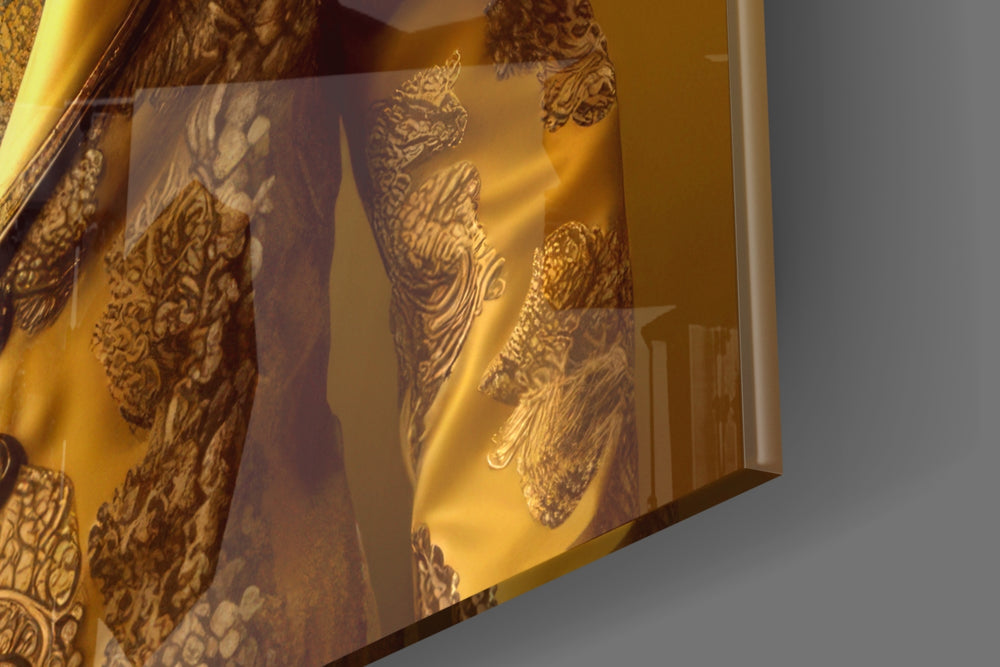 Little Prince panel catching lamp light to reveal its cinematic glow