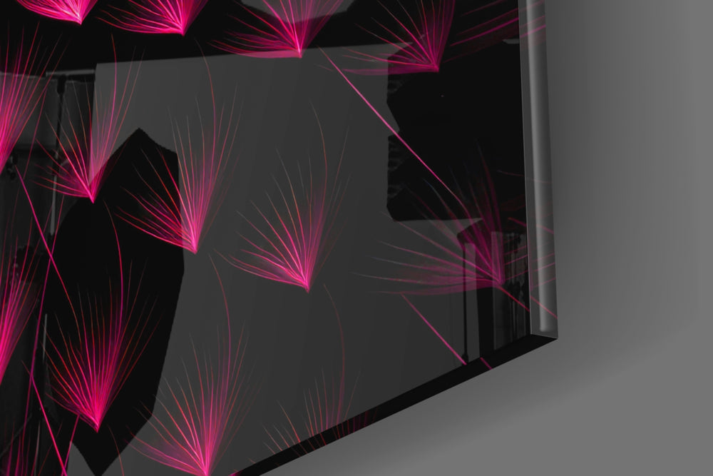 Flower of Luck panel catching lamp light to reveal its cinematic glow