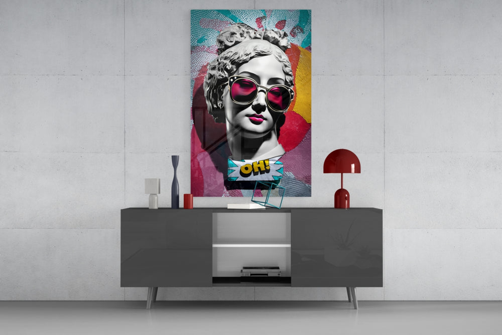 Oh! Glass Wall Art || Designer Collection.