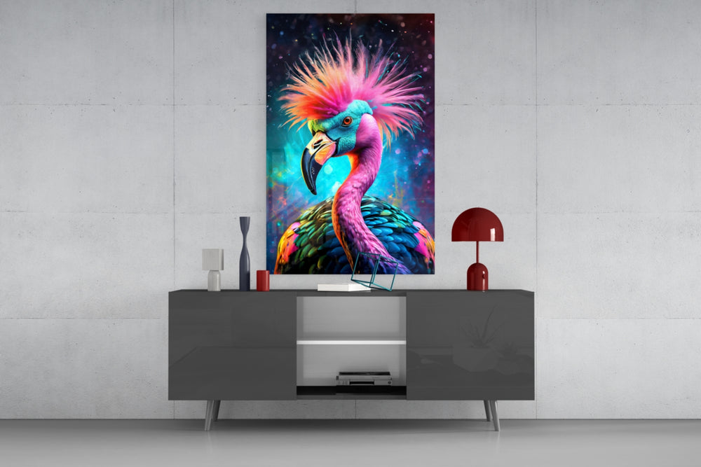 Rockamingo Glass Wall Art || Designer Collection.