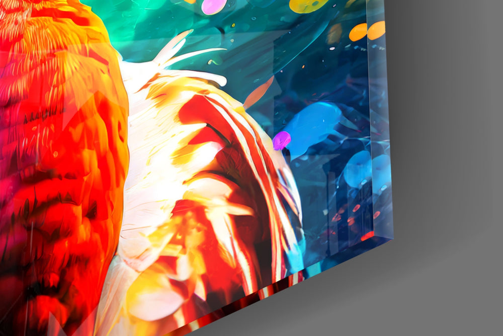 Rockamingo panel catching lamp light to reveal its cinematic glow