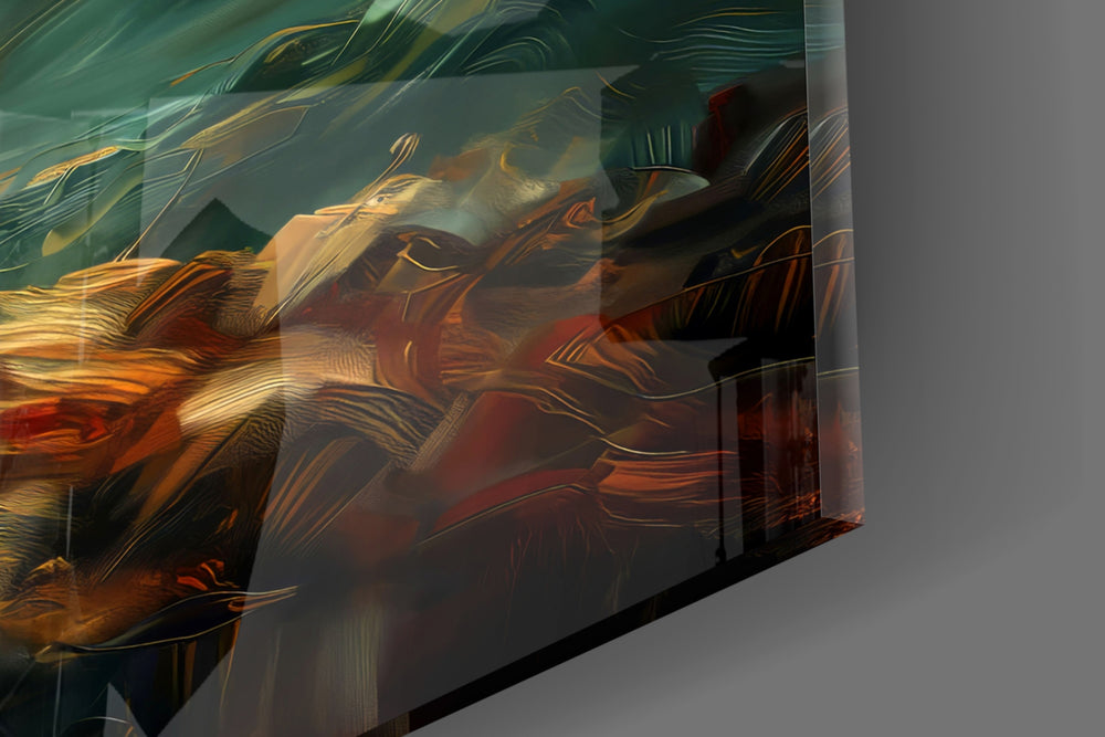 Cross panel catching window light to reveal its cinematic glow