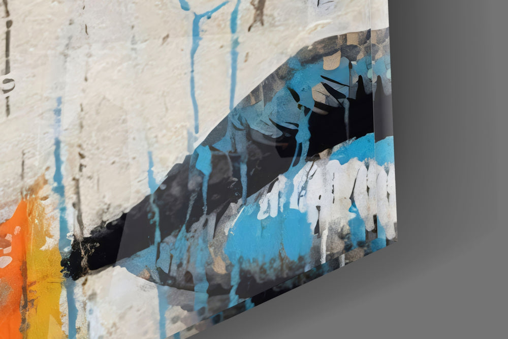 Half Portrait panel catching window light to reveal its cinematic glow