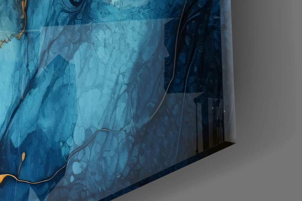 Marble panel catching lamp light to reveal its cinematic glow