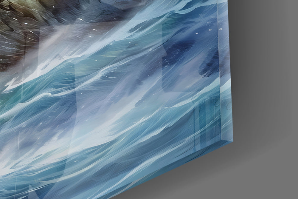 Lighthouse panel catching window light to reveal its cinematic glow