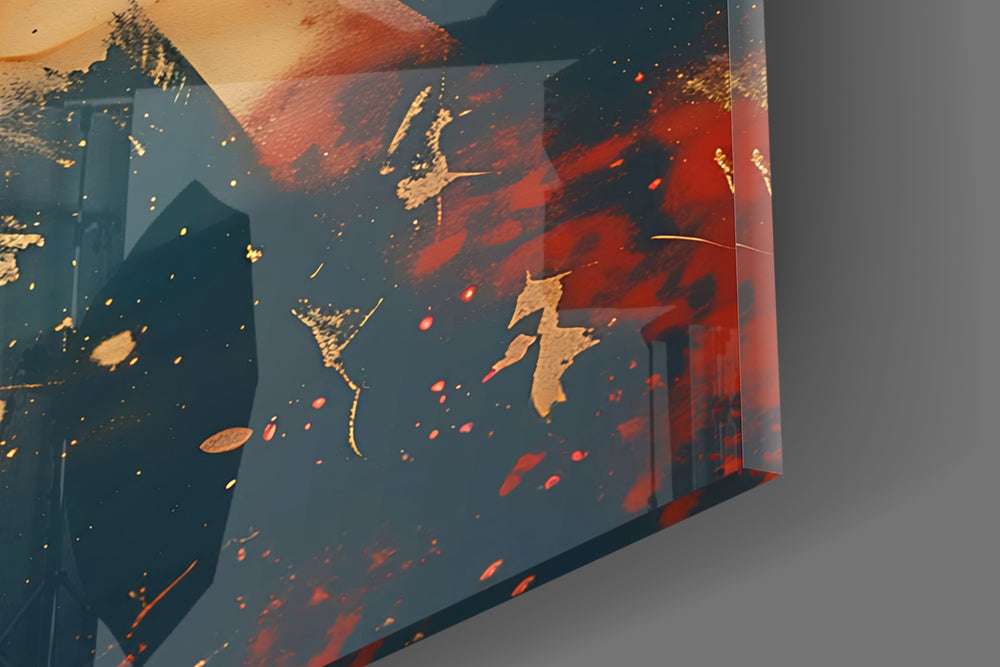 Astronaut panel catching lamp light to reveal its cinematic glow