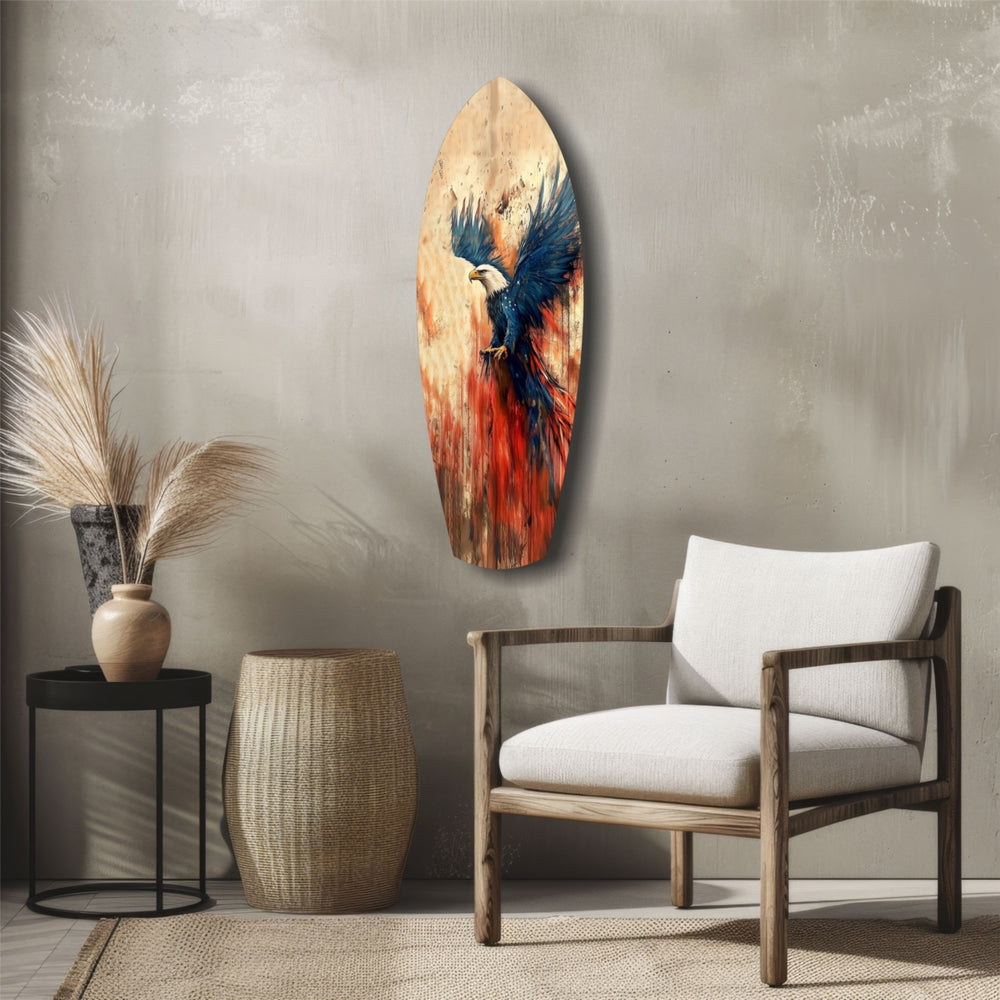 American Eagle Glass Wall Art.