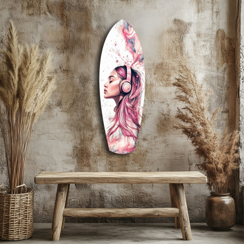 Dreamwave Beats Glass Wall Art.
