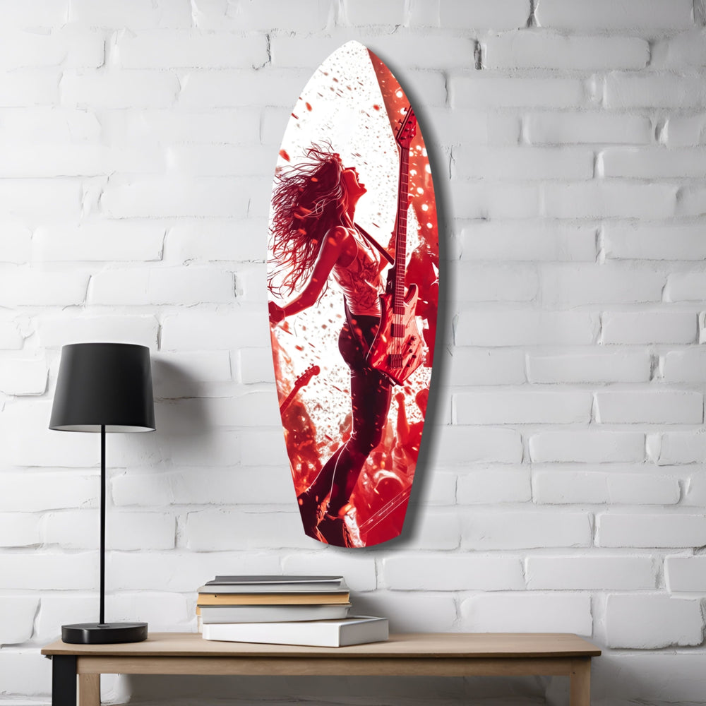 Soul of the Music Glass Wall Art.