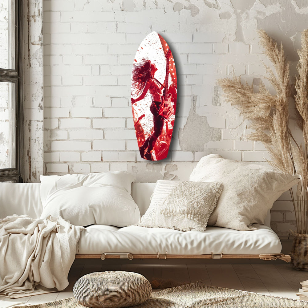 Soul of the Music Glass Wall Art.