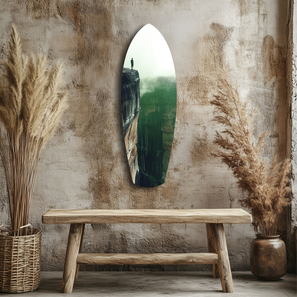 Solitude Glass Wall Art.