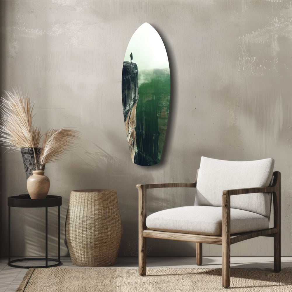 Solitude Glass Wall Art.