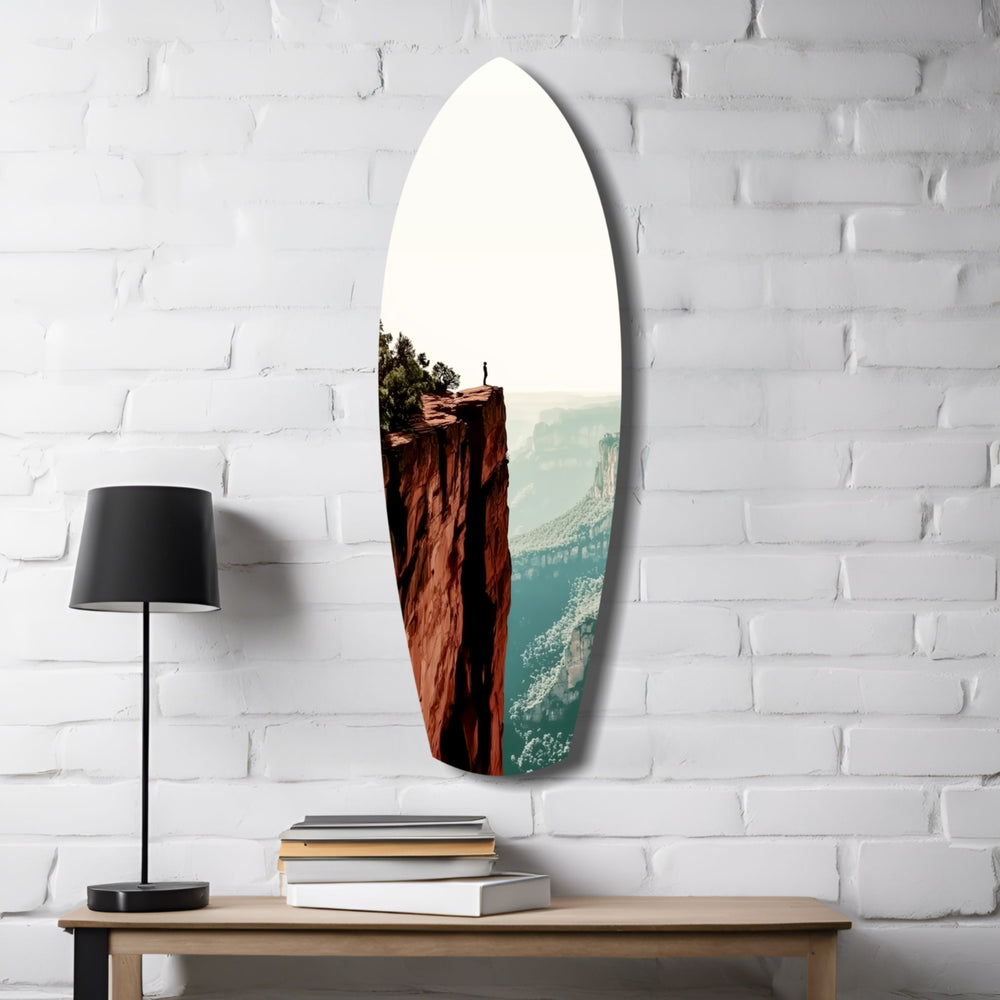 Solitude Glass Wall Art.