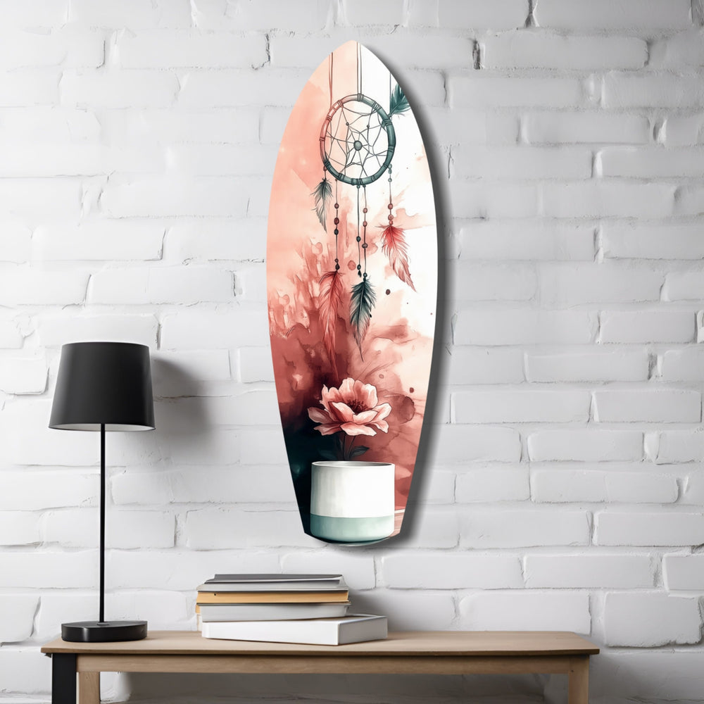 Dreamcatcher Glass Wall Art.