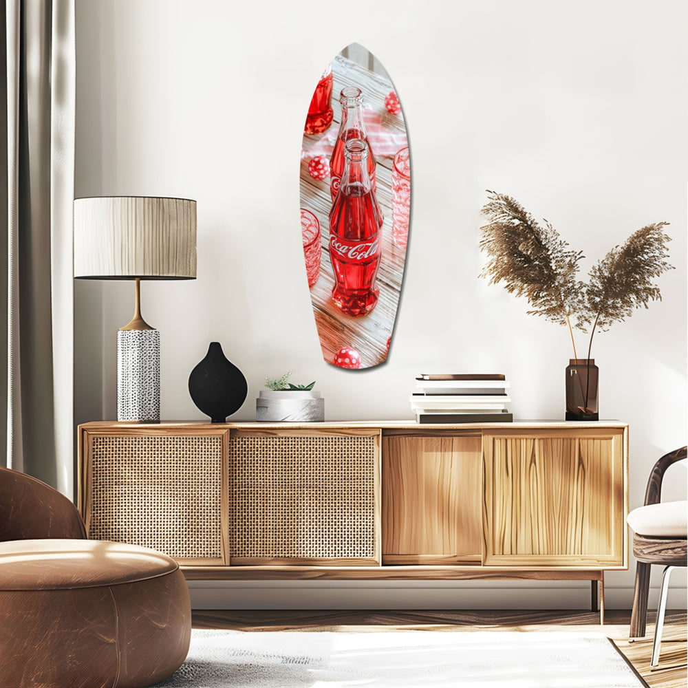 Iconic Vintage Bottle Glass Wall Art.