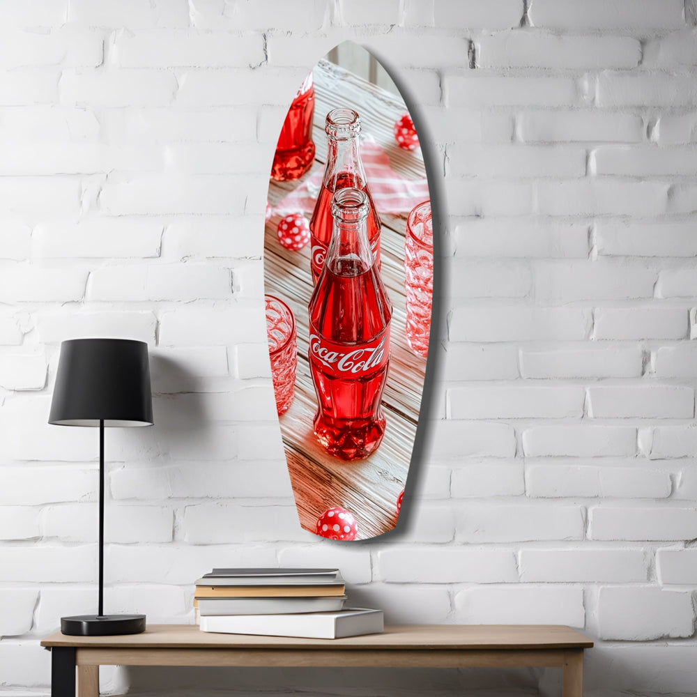 Iconic Vintage Bottle Glass Wall Art.