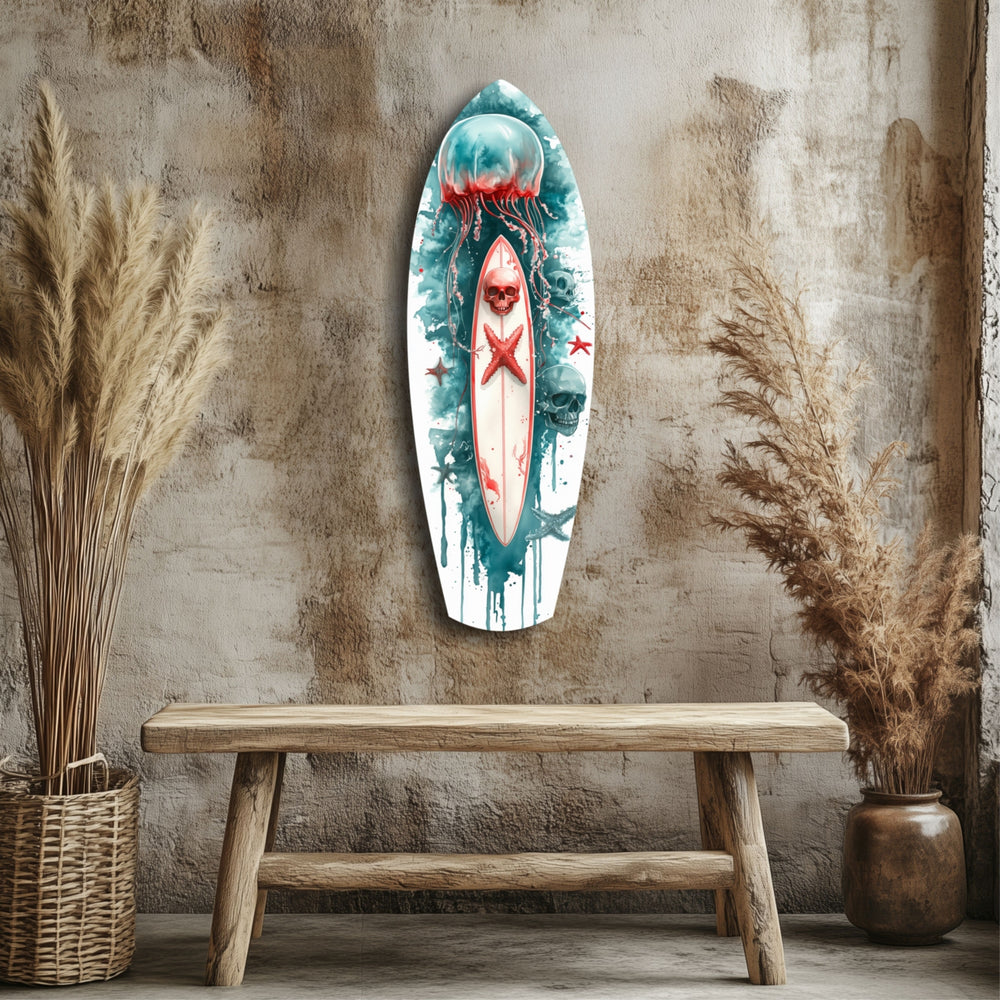JellyFish Glass Wall Art.