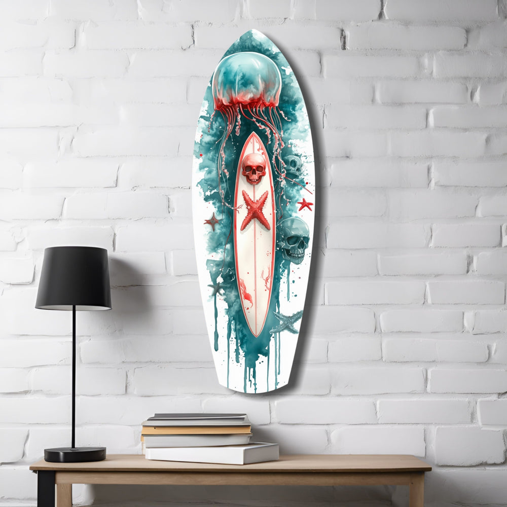 JellyFish Glass Wall Art.