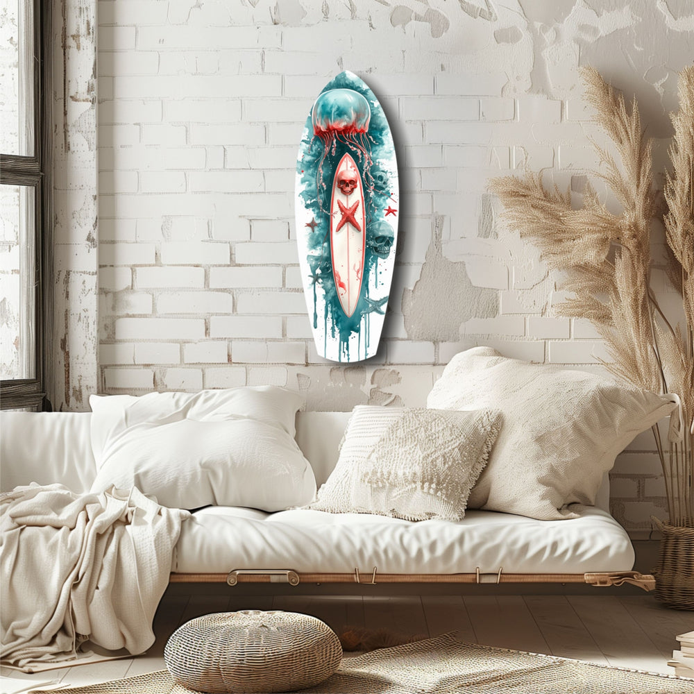 JellyFish Glass Wall Art.
