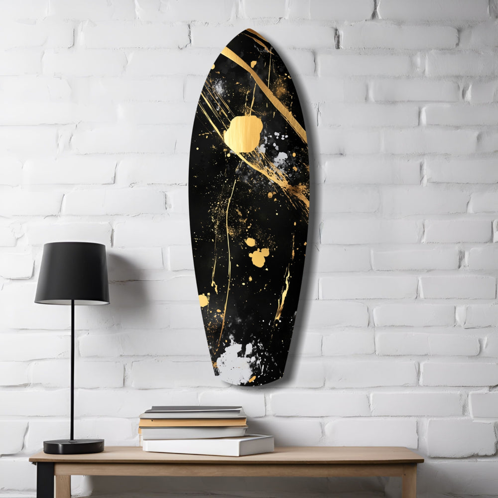 Golden Stained Glass Wall Art.