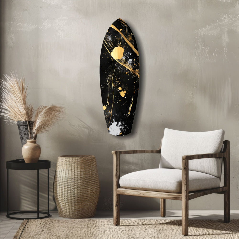 Golden Stained Glass Wall Art.