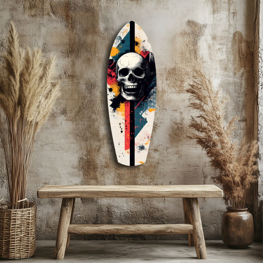 Skull Glass Wall Art.