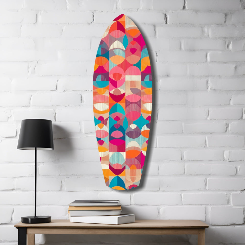 Cubic Art Glass Wall Art.