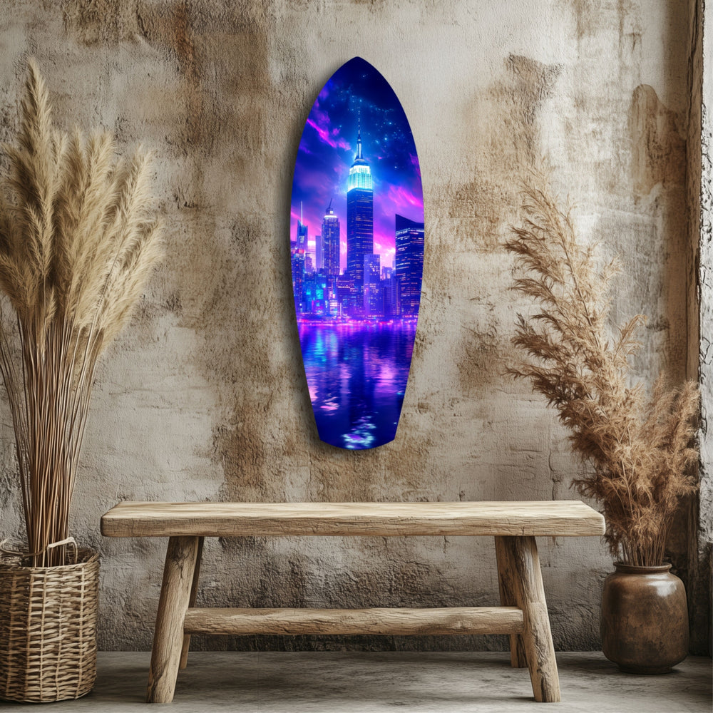 Empire City Glass Wall Art.