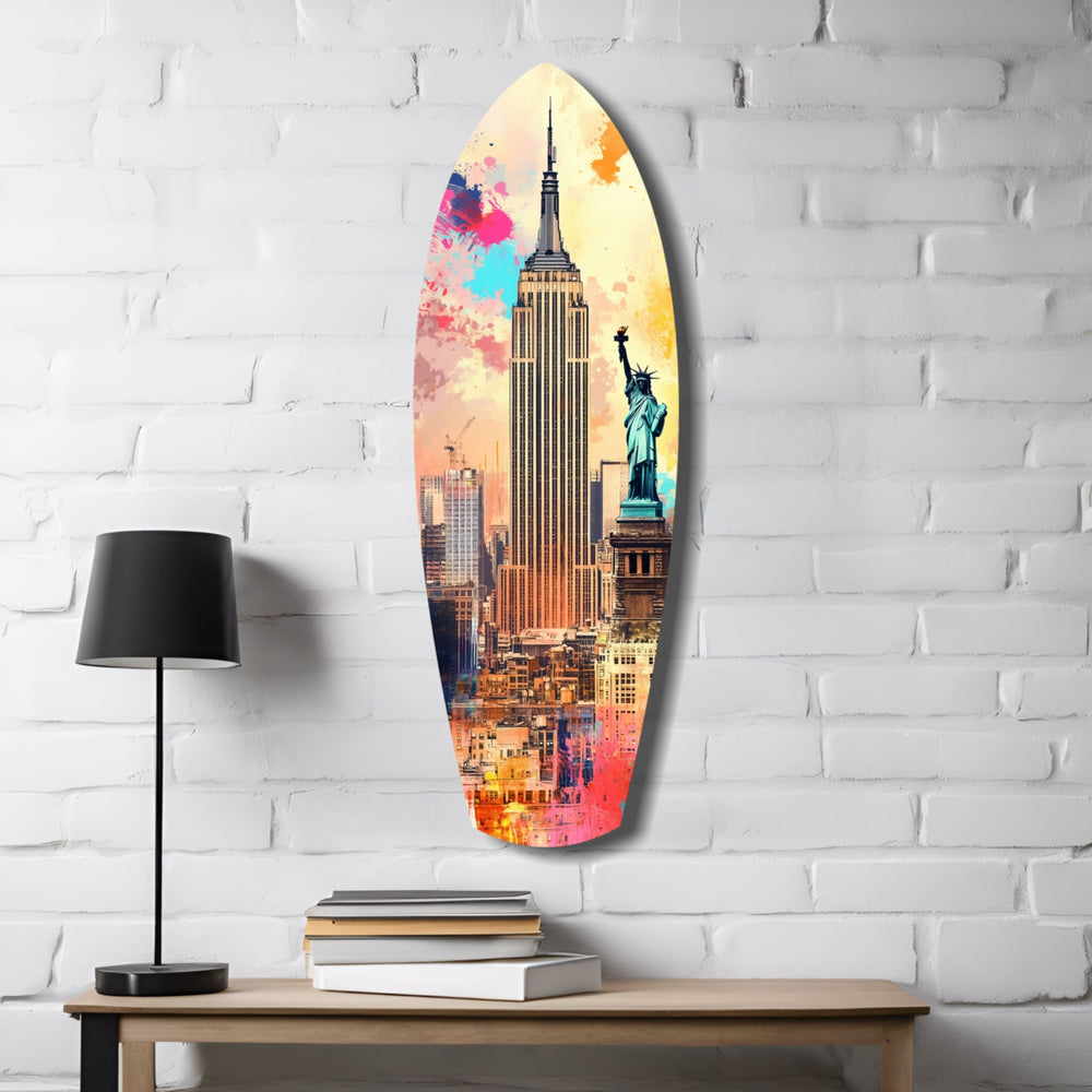 Empire City Glass Wall Art.