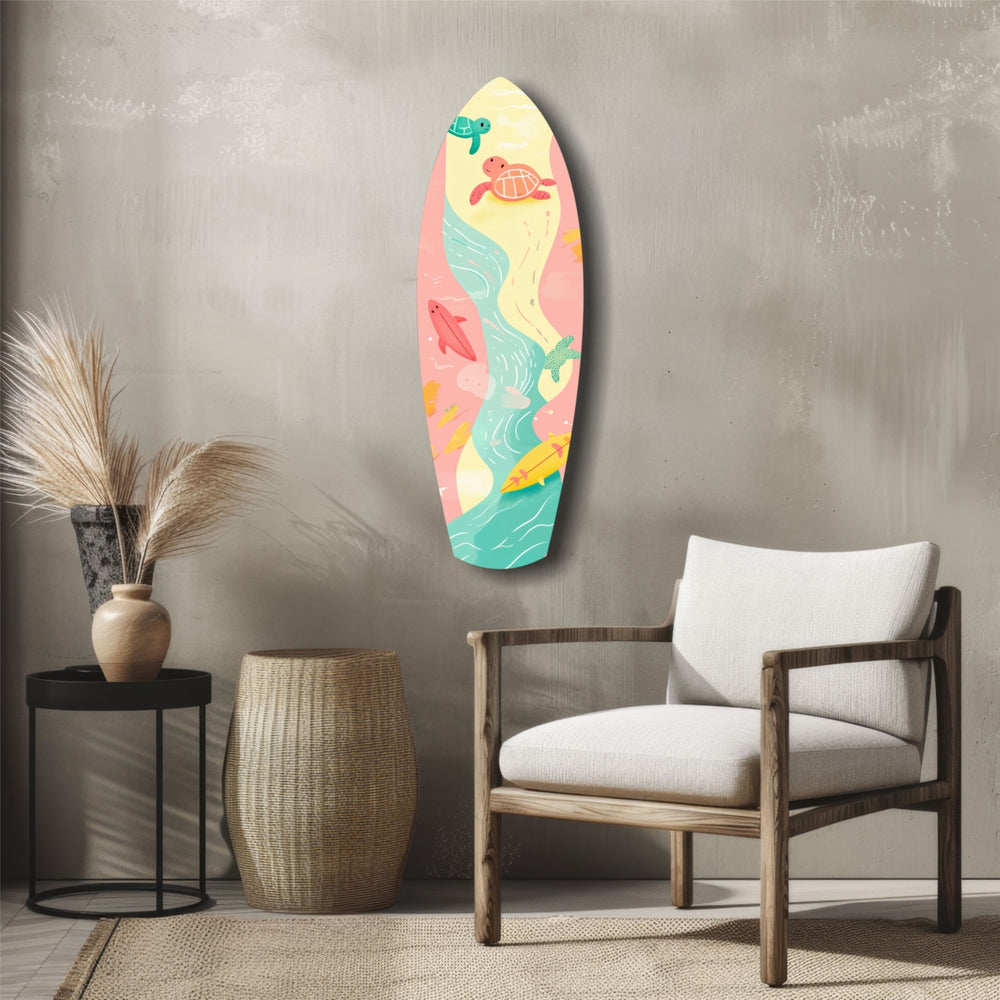 Cute Sea Glass Wall Art.