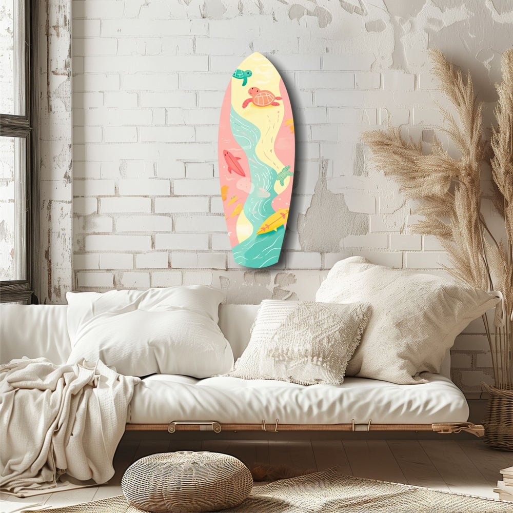 Cute Sea Glass Wall Art.