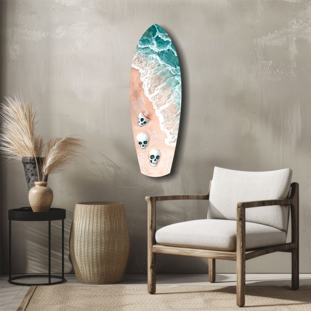 Seashore Glass Wall Art.