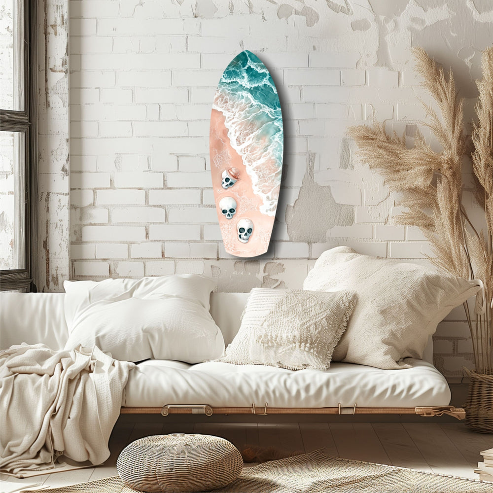 Seashore Glass Wall Art.