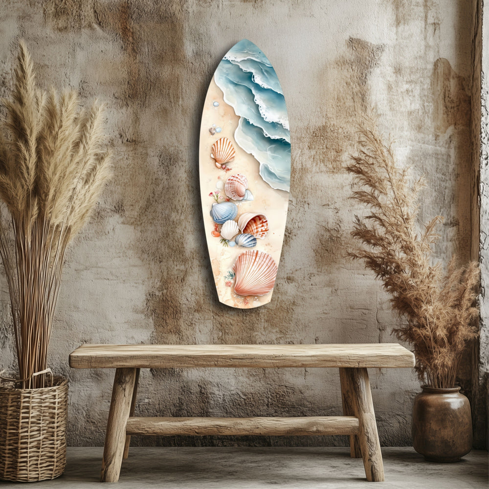 Shoreline Treasures Glass Wall Art.