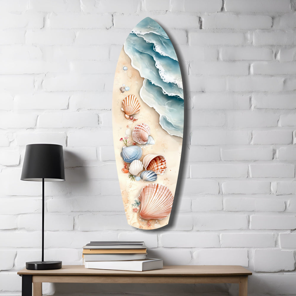 Shoreline Treasures Glass Wall Art.