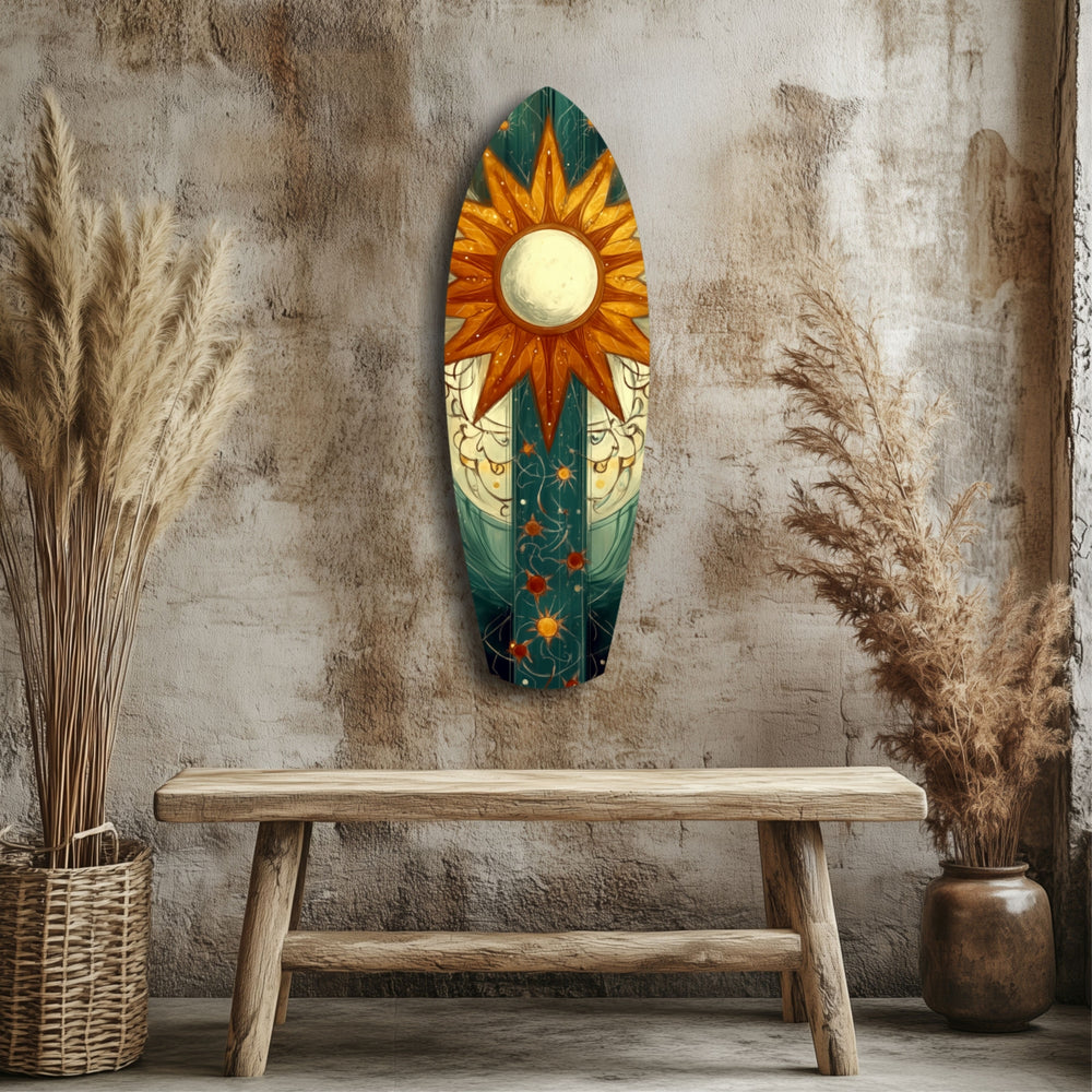 Radiant Horizon Glass Wall Art.