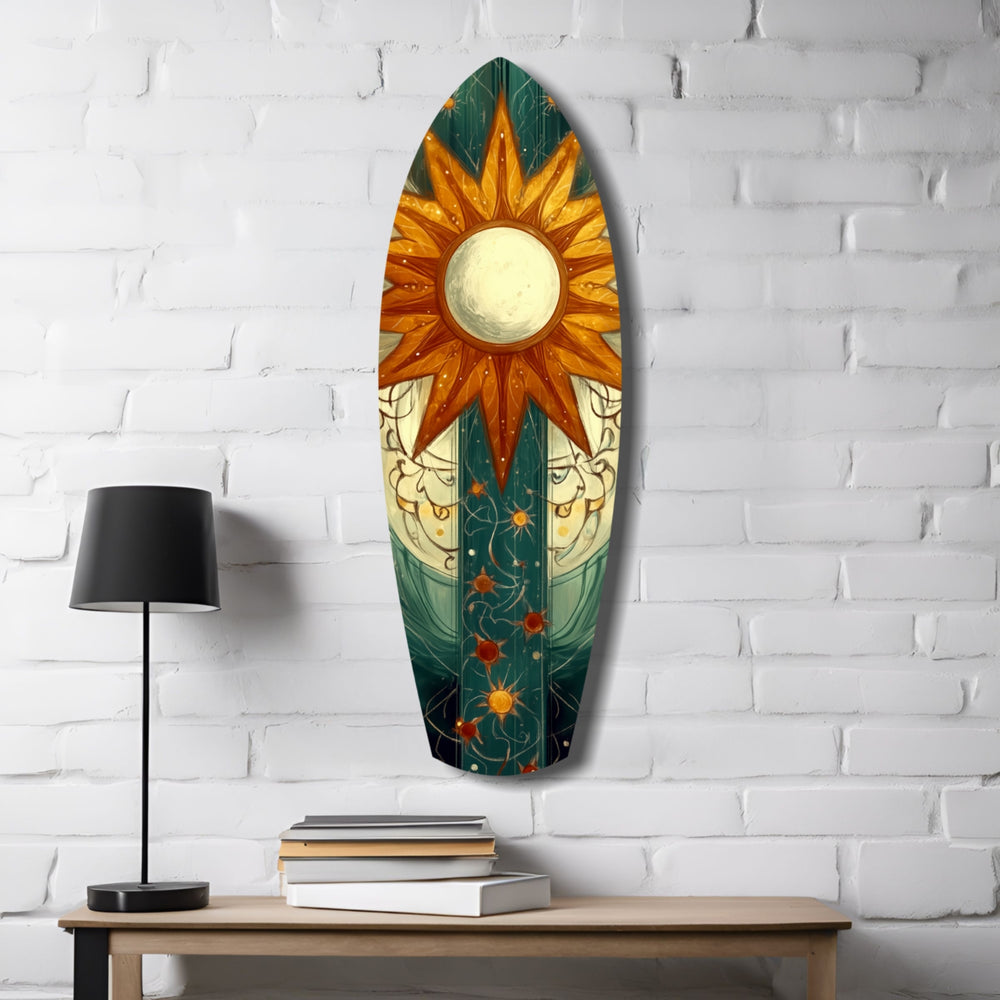 Radiant Horizon Glass Wall Art.