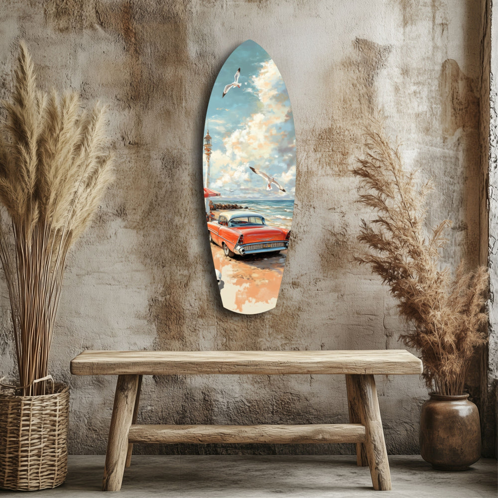 Timeless by the Sea Glass Wall Art.