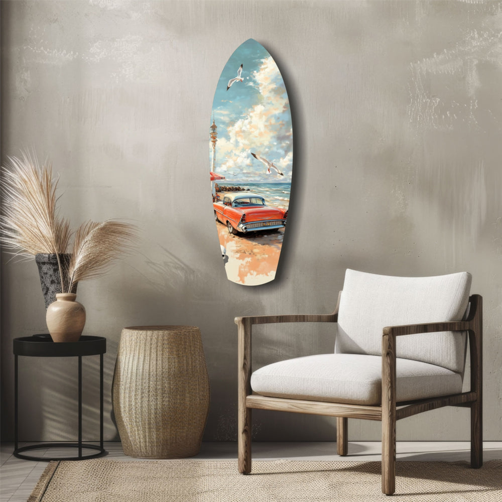 Timeless by the Sea Glass Wall Art.