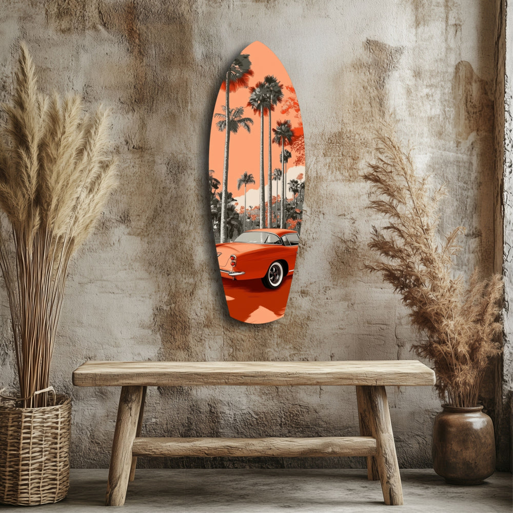 California Dreams Glass Wall Art.