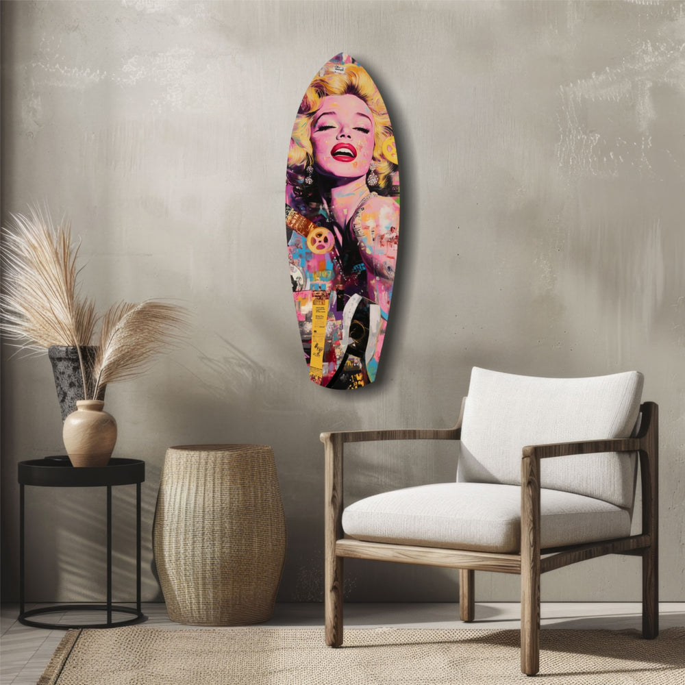 Hollywood Starlet V3 Glass Wall Art