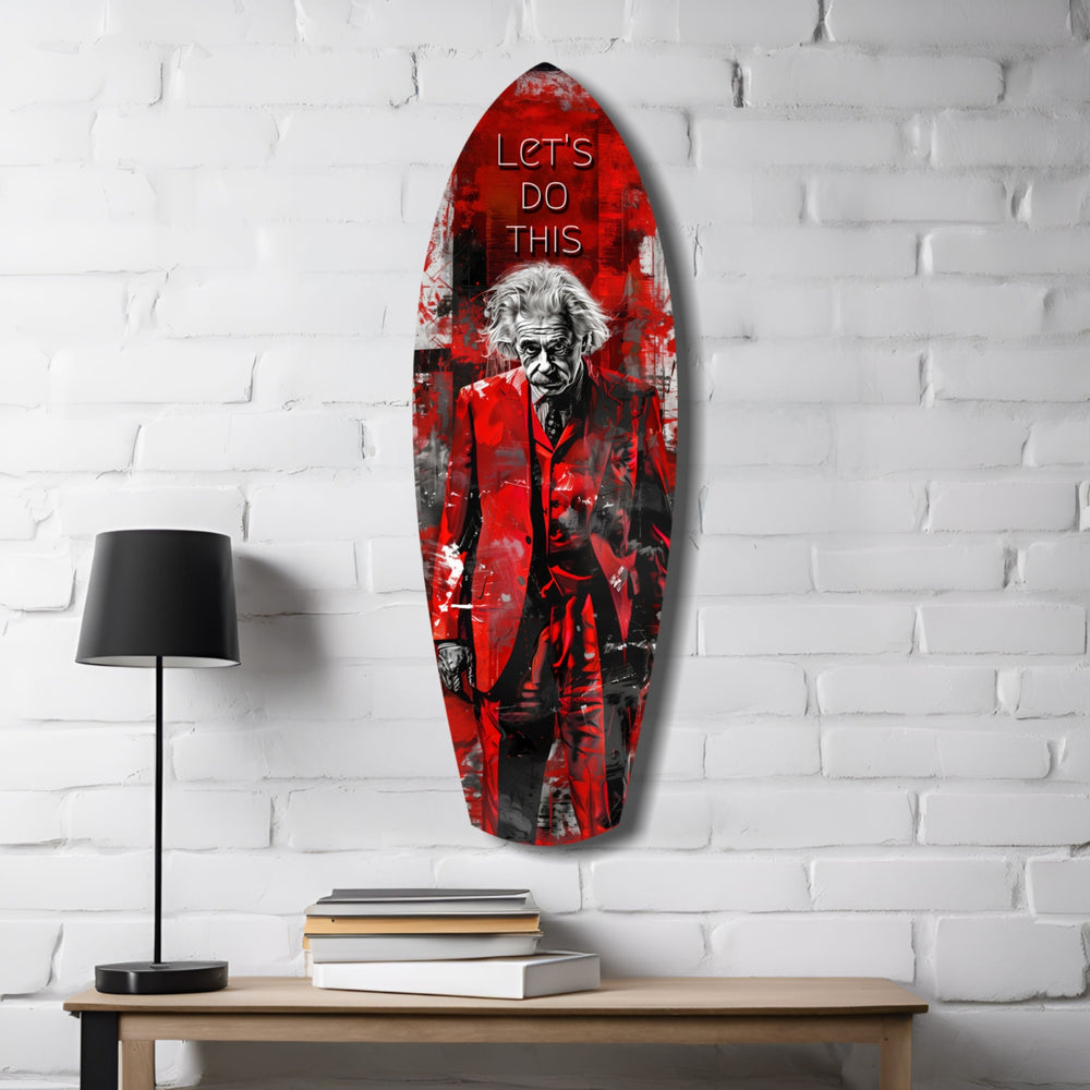 Lets Do This Glass Wall Art.