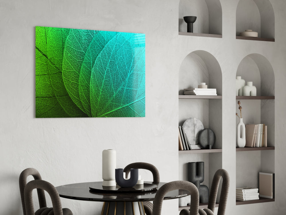 Green Leaf panel adding botanical pulse to a study