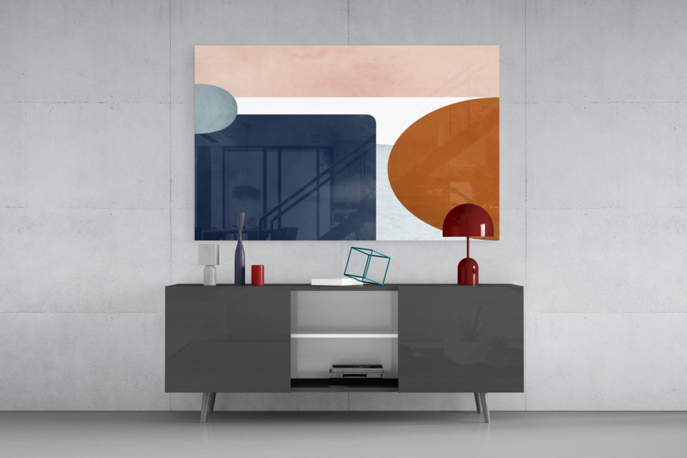 Copenhagen panel catching soft light to reveal its sandstone folds