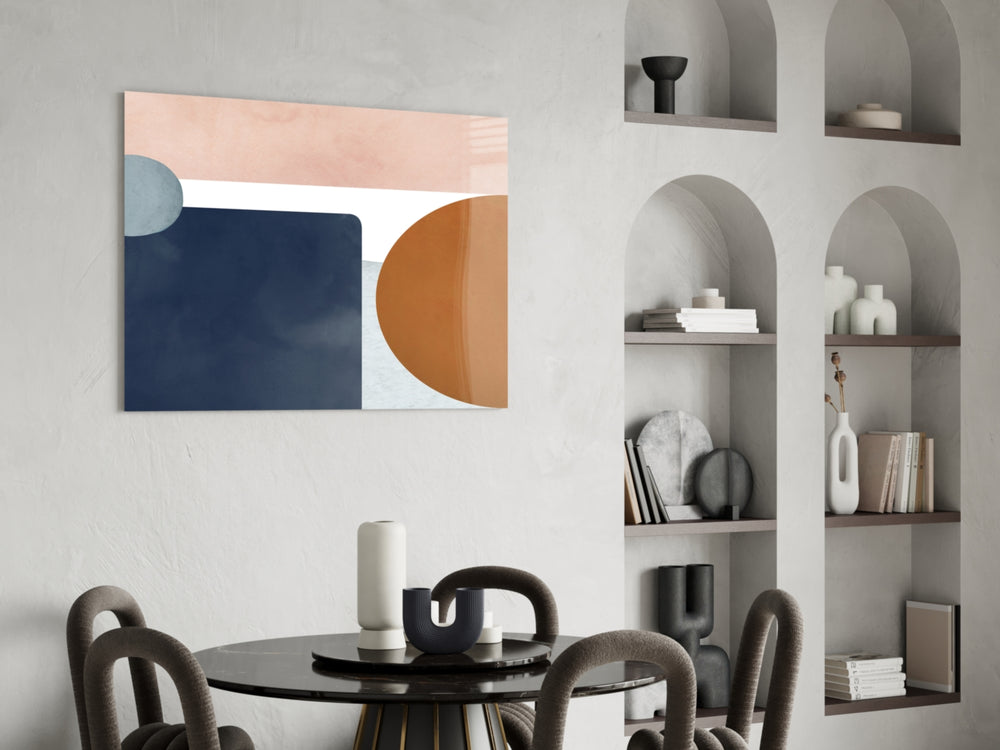 Copenhagen panel adding monochrome taste to a living room