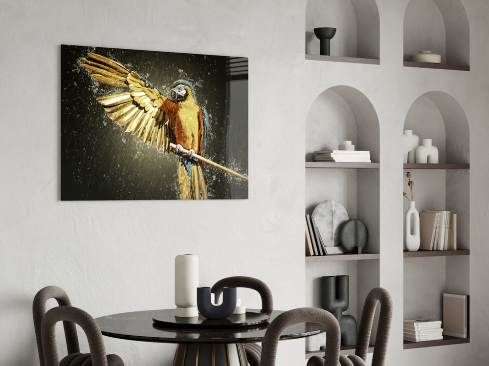 Parrot panel adding explorer presence to a study